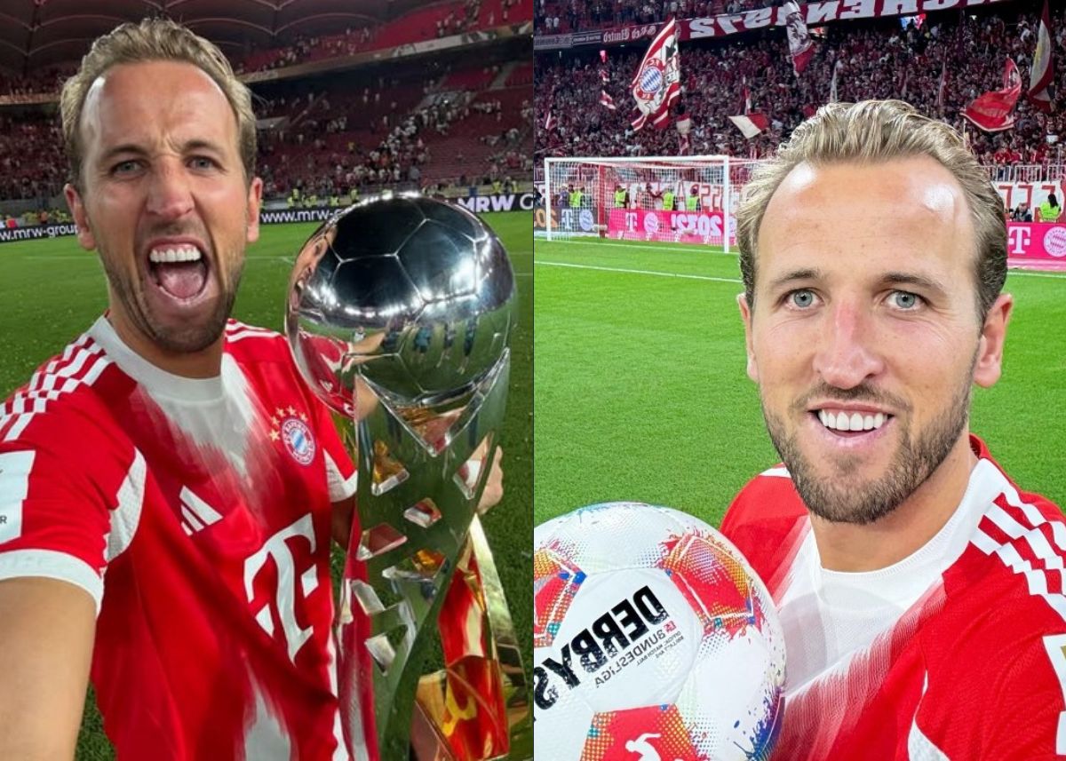 Harry Kane plays for Bayern Munich