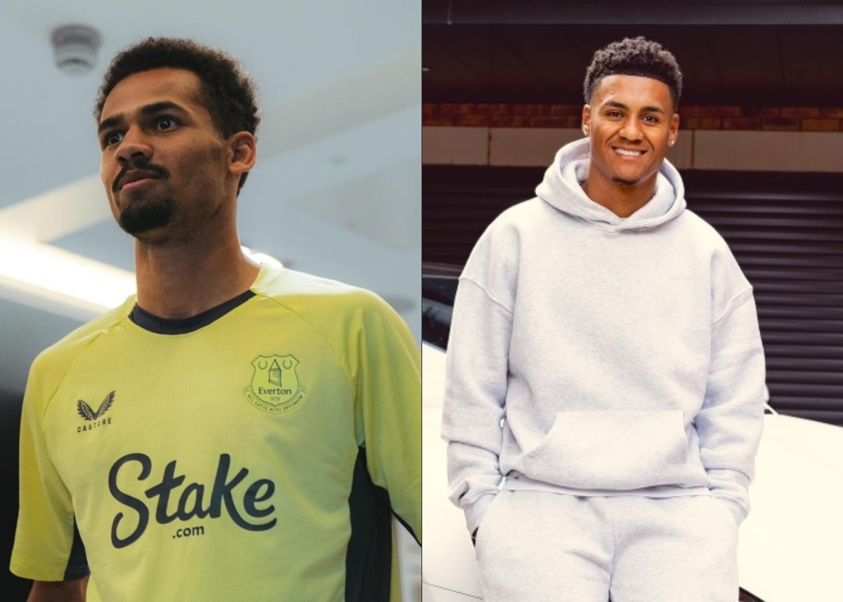 Ecerton's Iliman Ndiaye and Ollie Watkins of Aston Villa