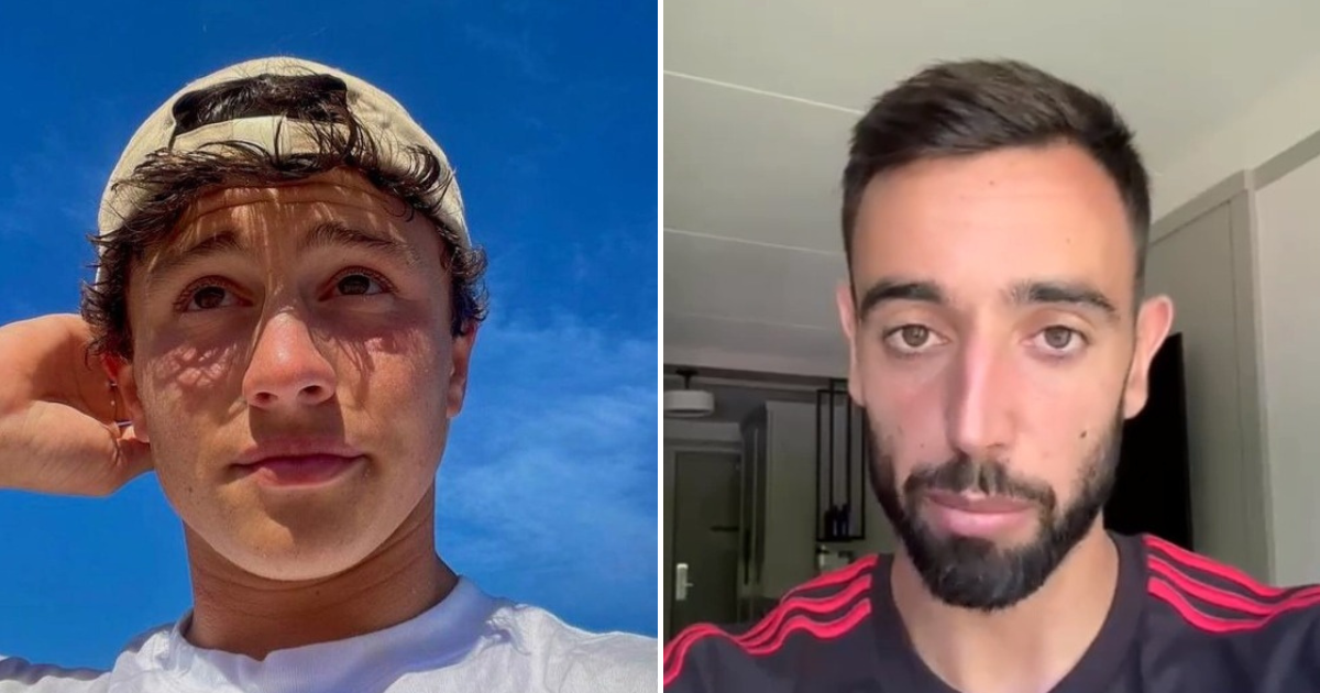 Portugal scorers João Neves and Bruno Fernandes