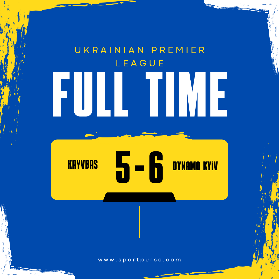 Kryvbas 5-6 Dynamo Kyiv: Gleiker Mendoza scores 4 goals in Ukrainian Premier League goal fest