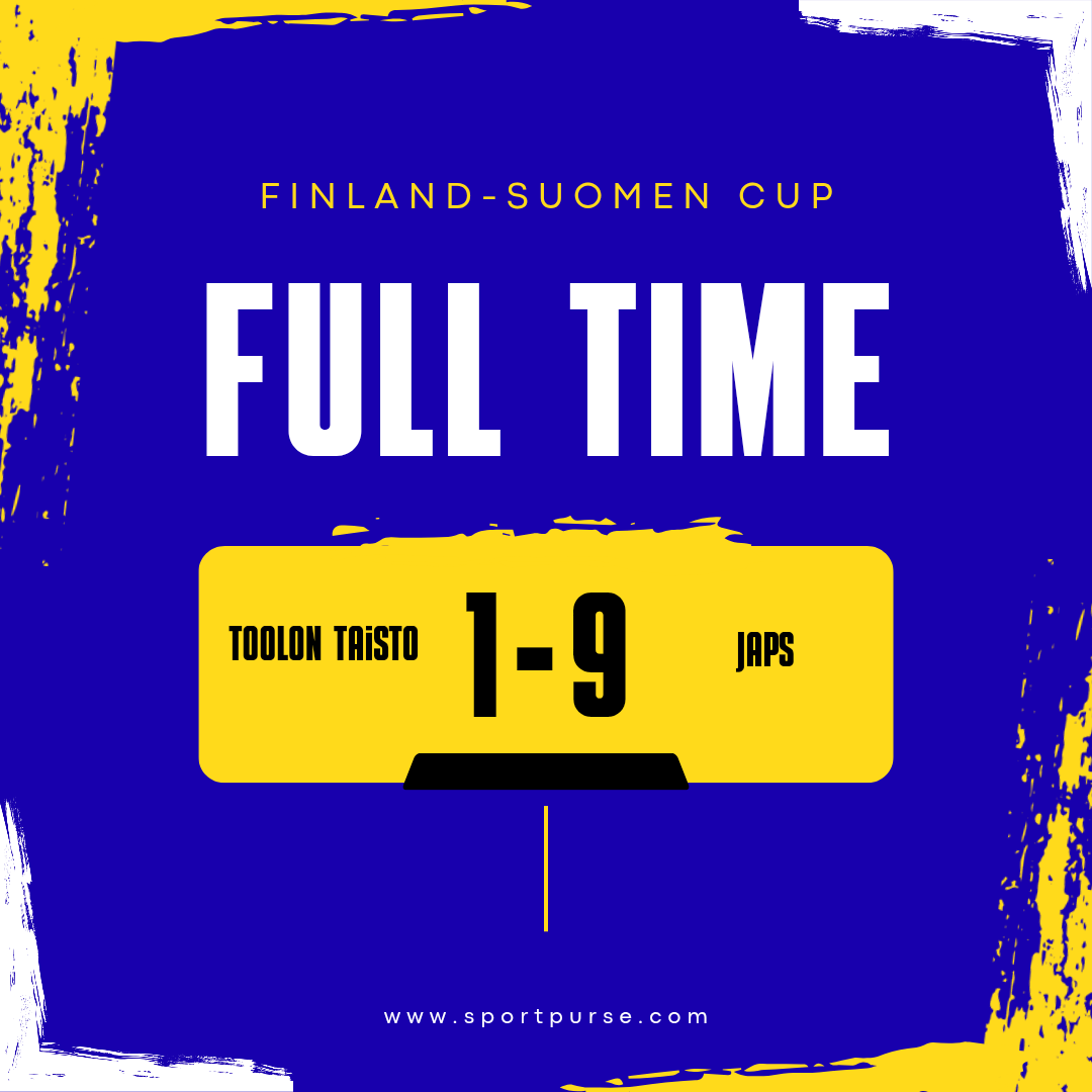 Töölön Taisto 1-9 JäPS: 10 goals scored in Suomen Cup comeback thriller in Helsinki